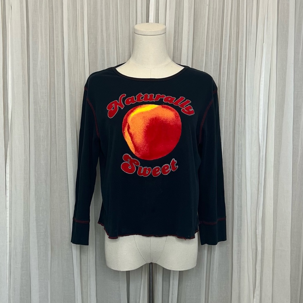 Y2K Vintage No Boundaries Peach Tee